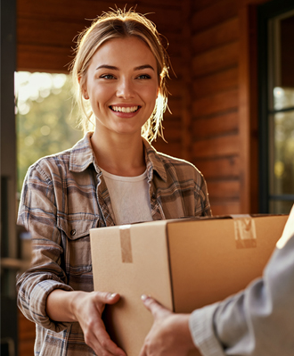 Inland transportation and delivery network